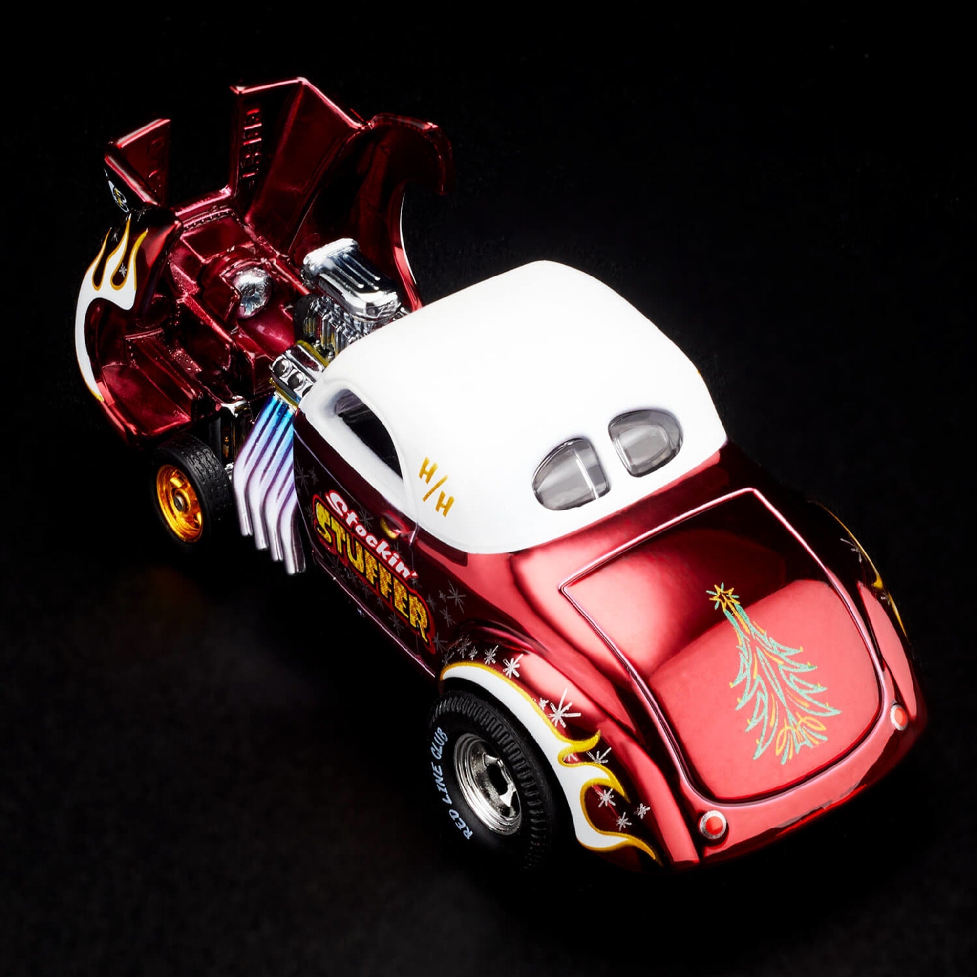 Hot Wheels RLC Exclusive ’41 Willys Gasser Holiday Car