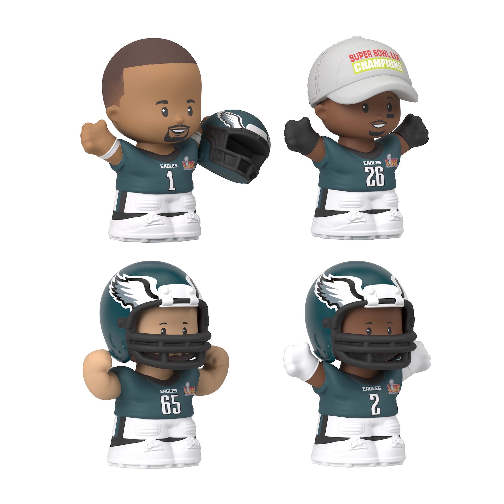 Little People Collector x Super Bowl Eagles Set
