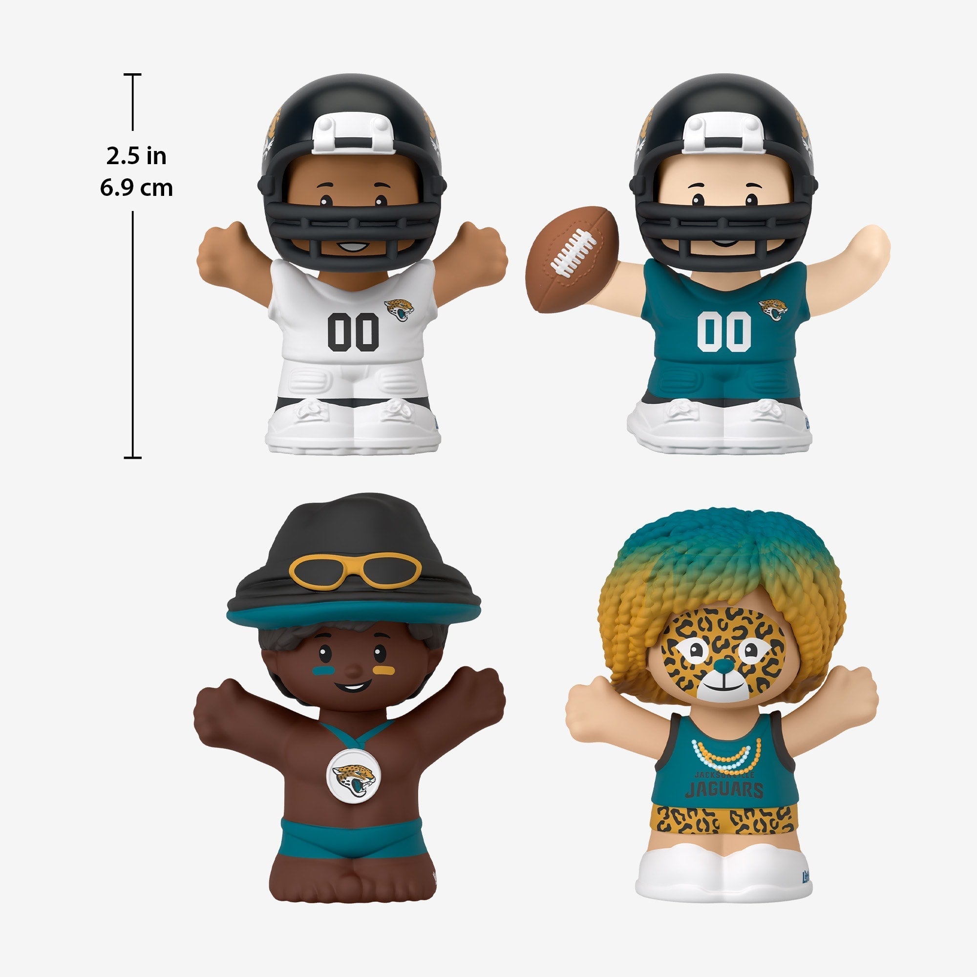 Little People Collector x NFL Jacksonville Jaguars Set
