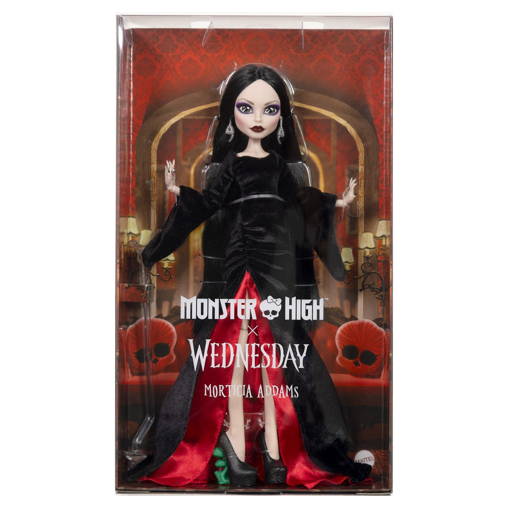 Monster High Wednesday Morticia Addams Skullector Doll