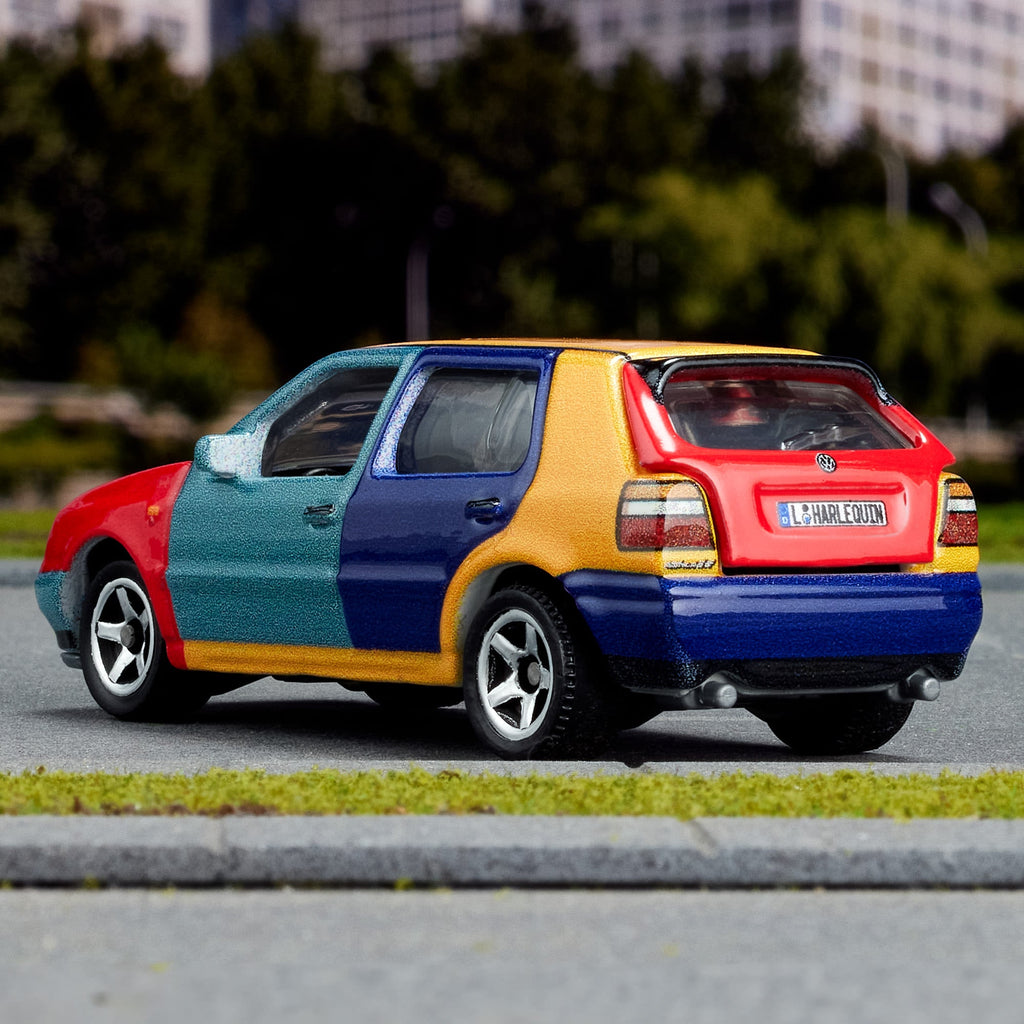 Matchbox 1995 Volkswagen Golf Harlequin