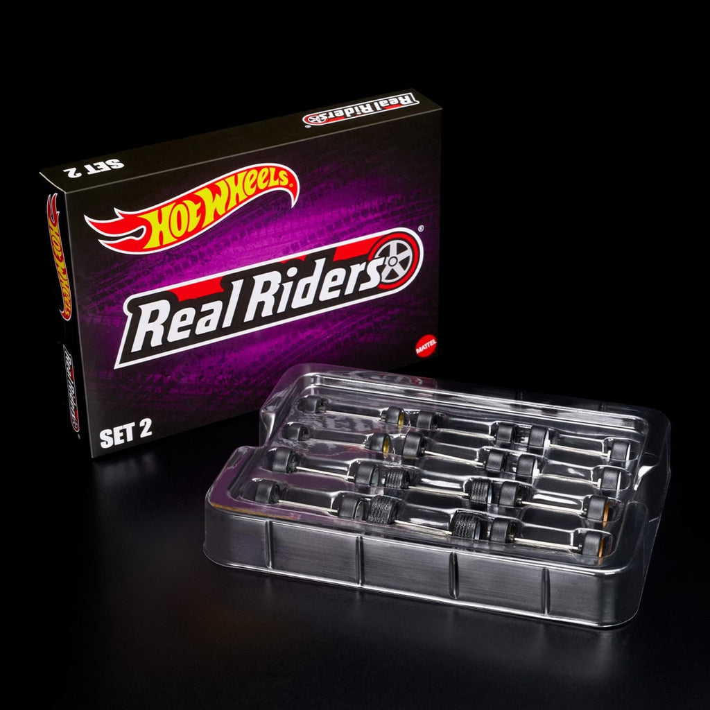 Hot Wheels RLC Exclusive Real Riders Wheels Pack - Set 2