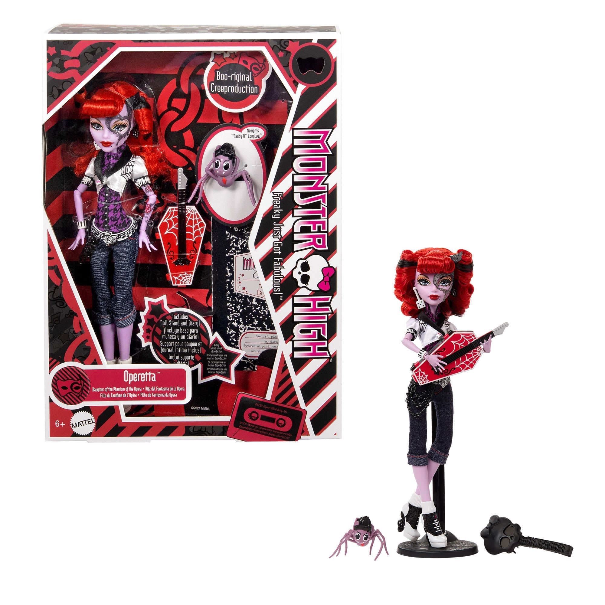 Monster High Boo-riginal Creeproductions G1 Operetta Doll