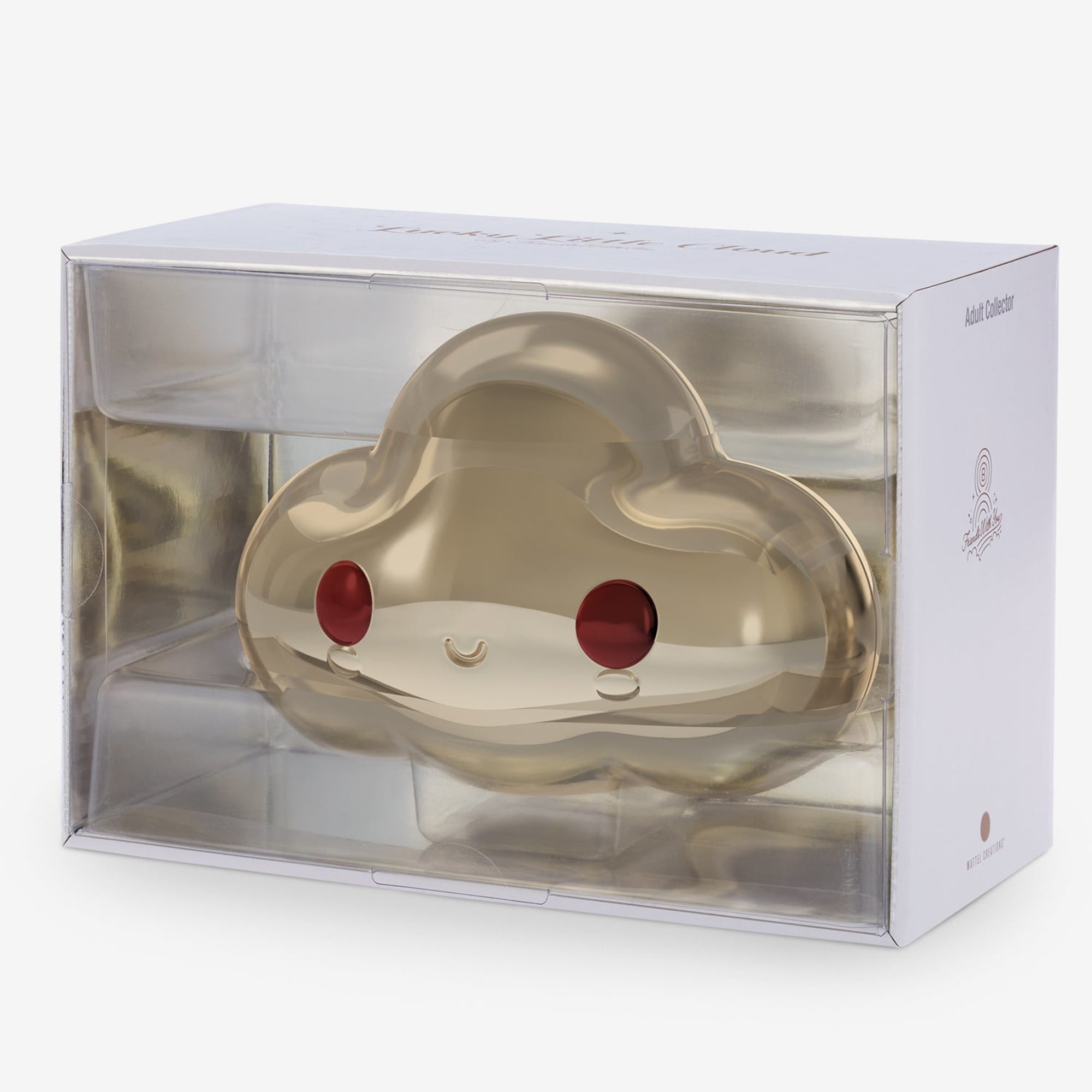 FriendsWithYou Lucky Little Cloud Magic 8 Ball Gold Amulet