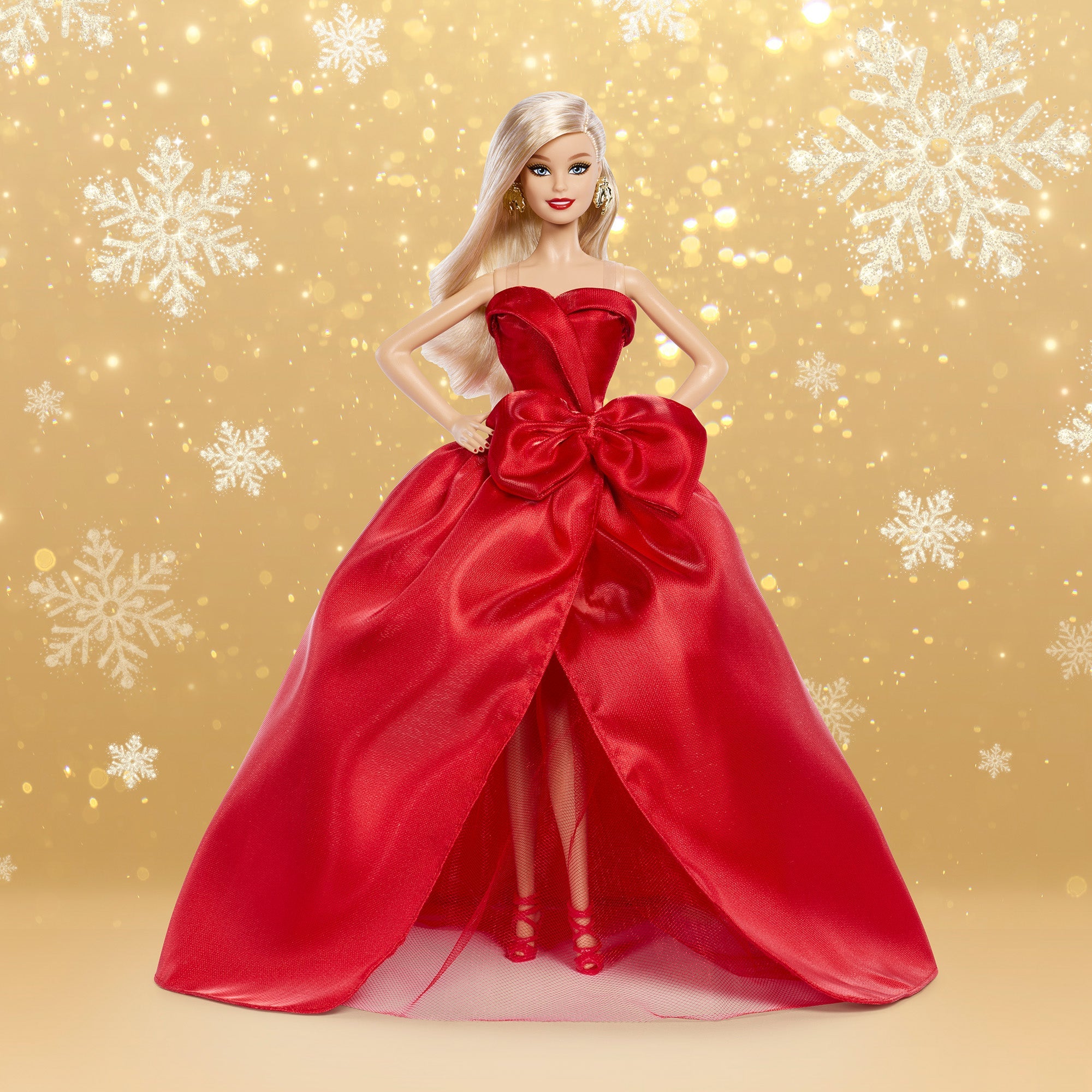 Barbie Signature 2026 Holiday Barbie Doll with Blonde Hair