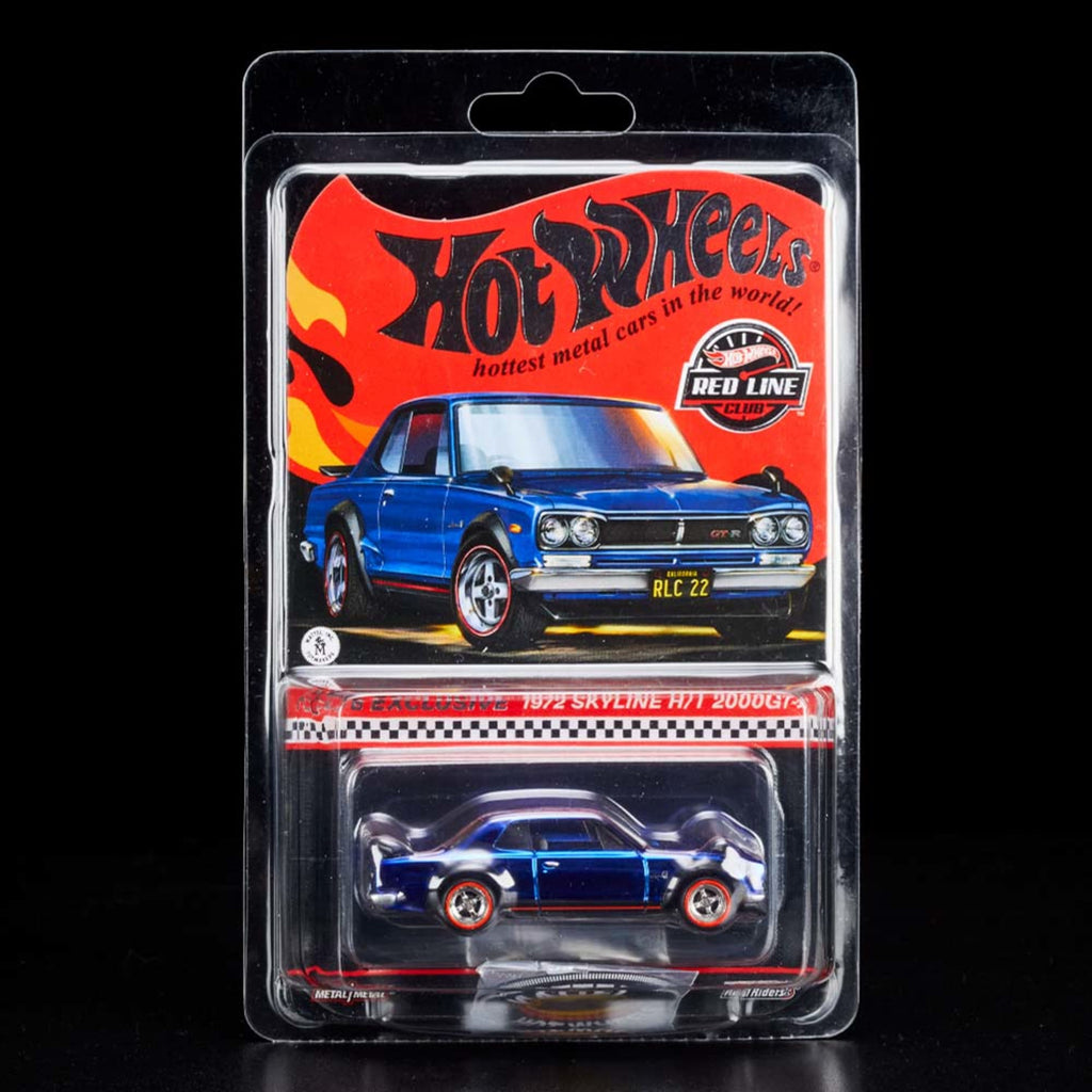 Hot Wheels 2022 RLC Membership ’72 Nissan Skyline H/T 2000 GT-R