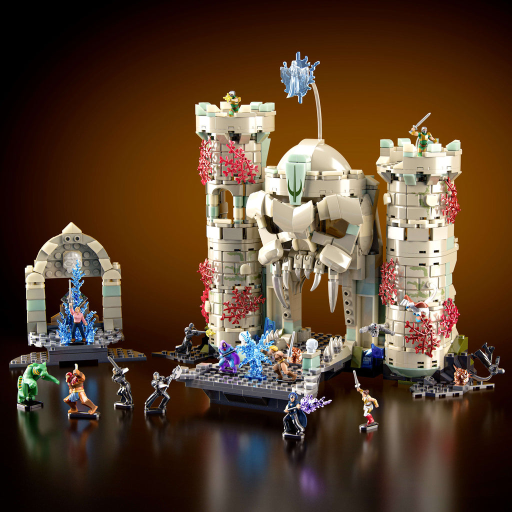 Mattel Brick Shop Masters of the Universe Battle of Castle Grayskull Building Set
