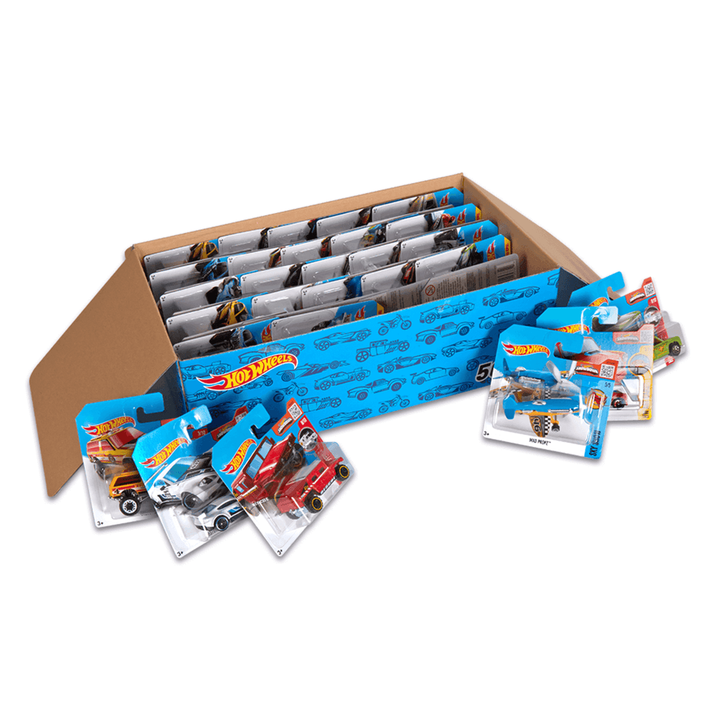 Hot Wheels Mainline 100-Car Case Pack