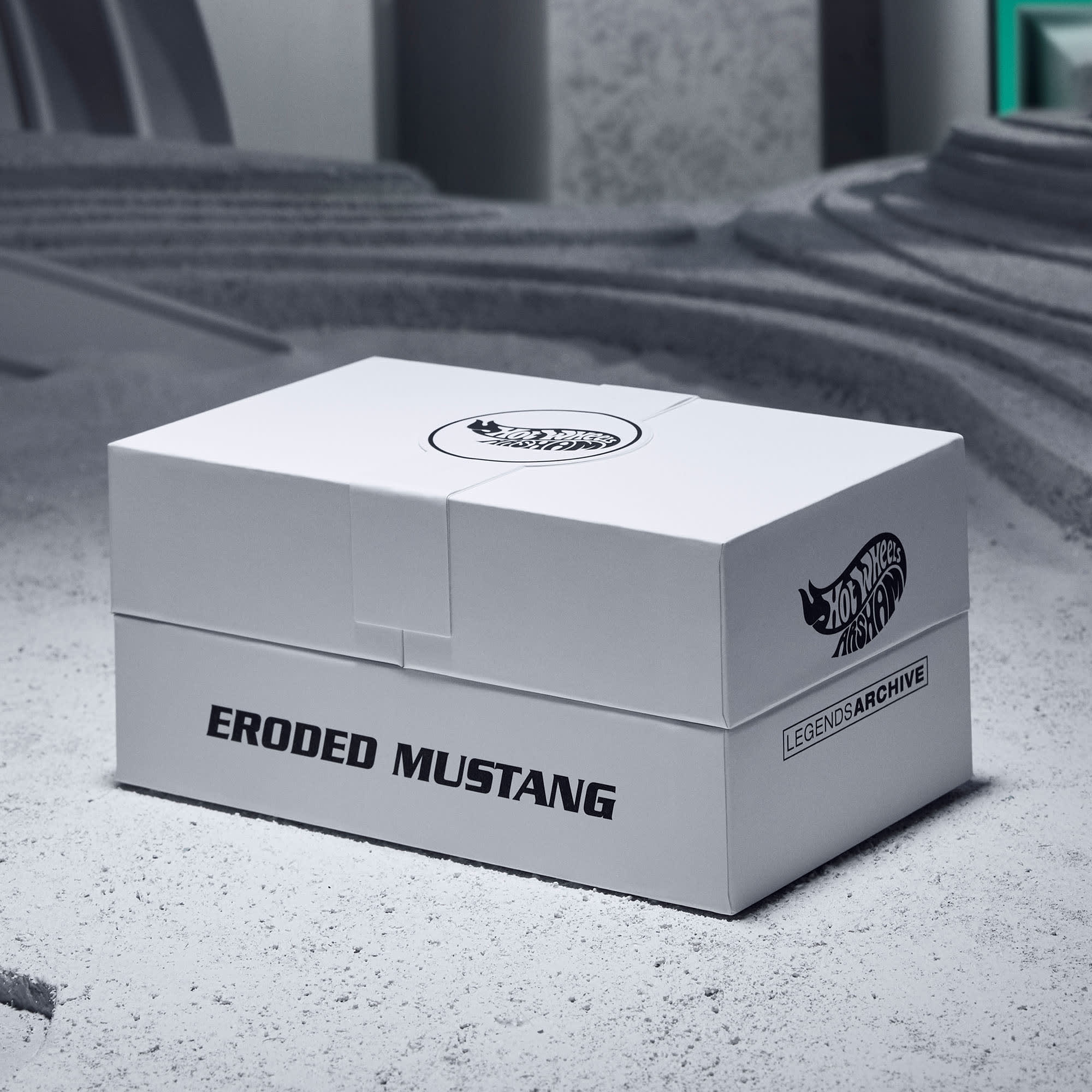 Hot Wheels x Daniel Arsham Eroded Ford Mustang