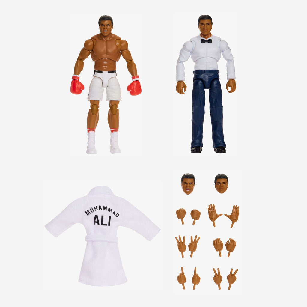 WWE Ultimate Edition Muhammad Ali Action Figure Set
