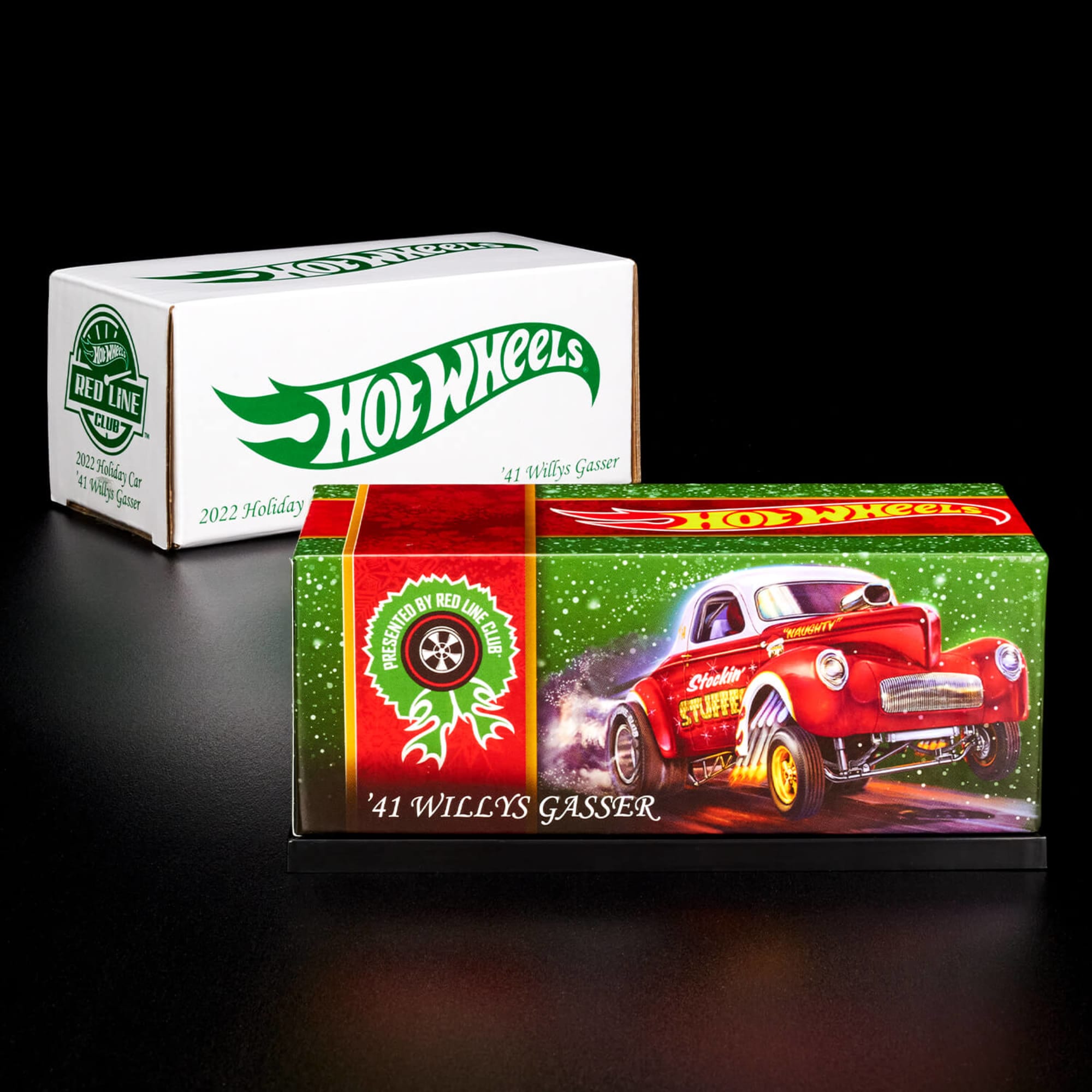 Hot Wheels RLC Exclusive ’41 Willys Gasser Holiday Car