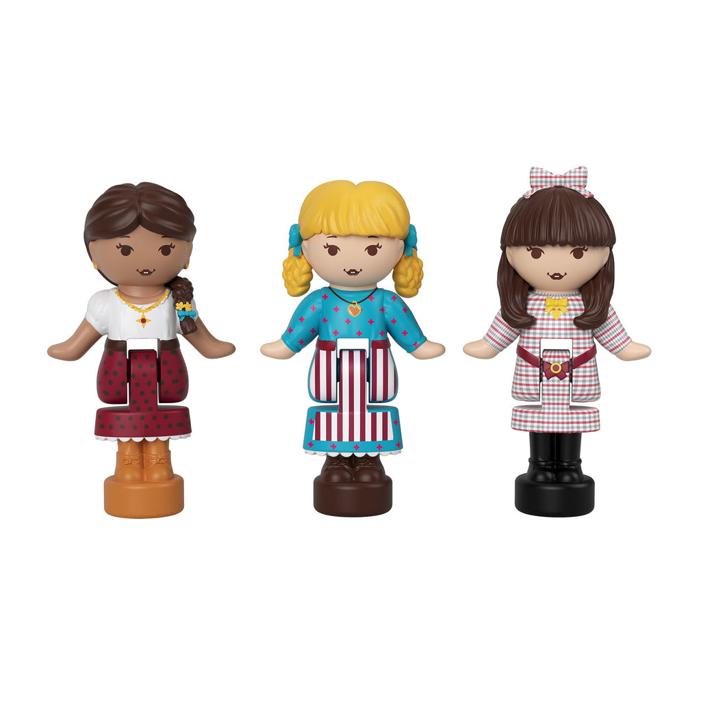 Polly Pocket x American Girl Compact 3-Pack Set