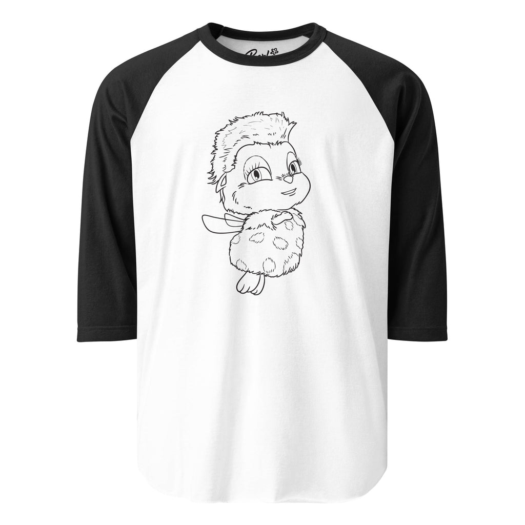 Barbie Bibble Fairytopia Sketch White Ringer T-shirt
