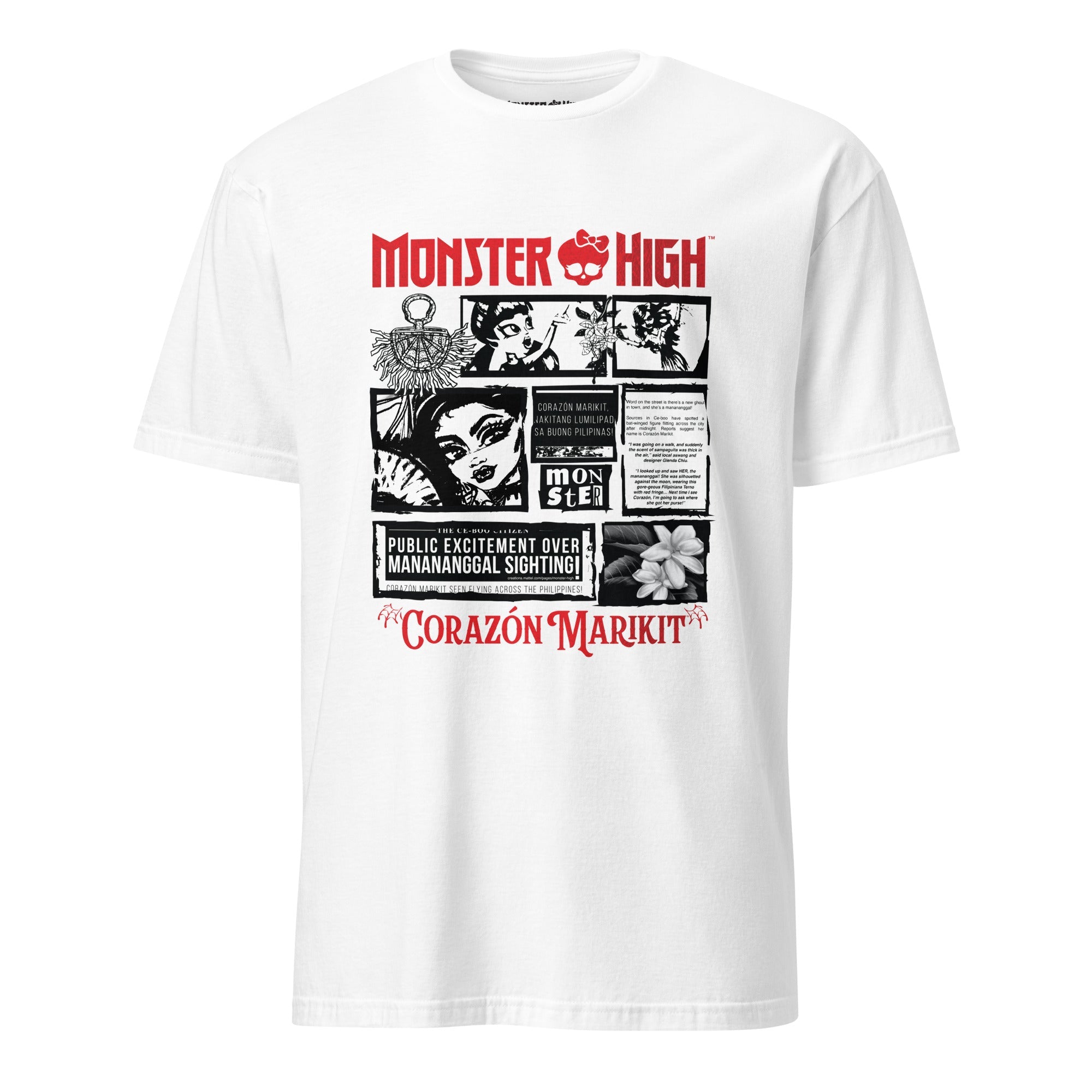 Monster High Corazon Marikit White T-Shirt