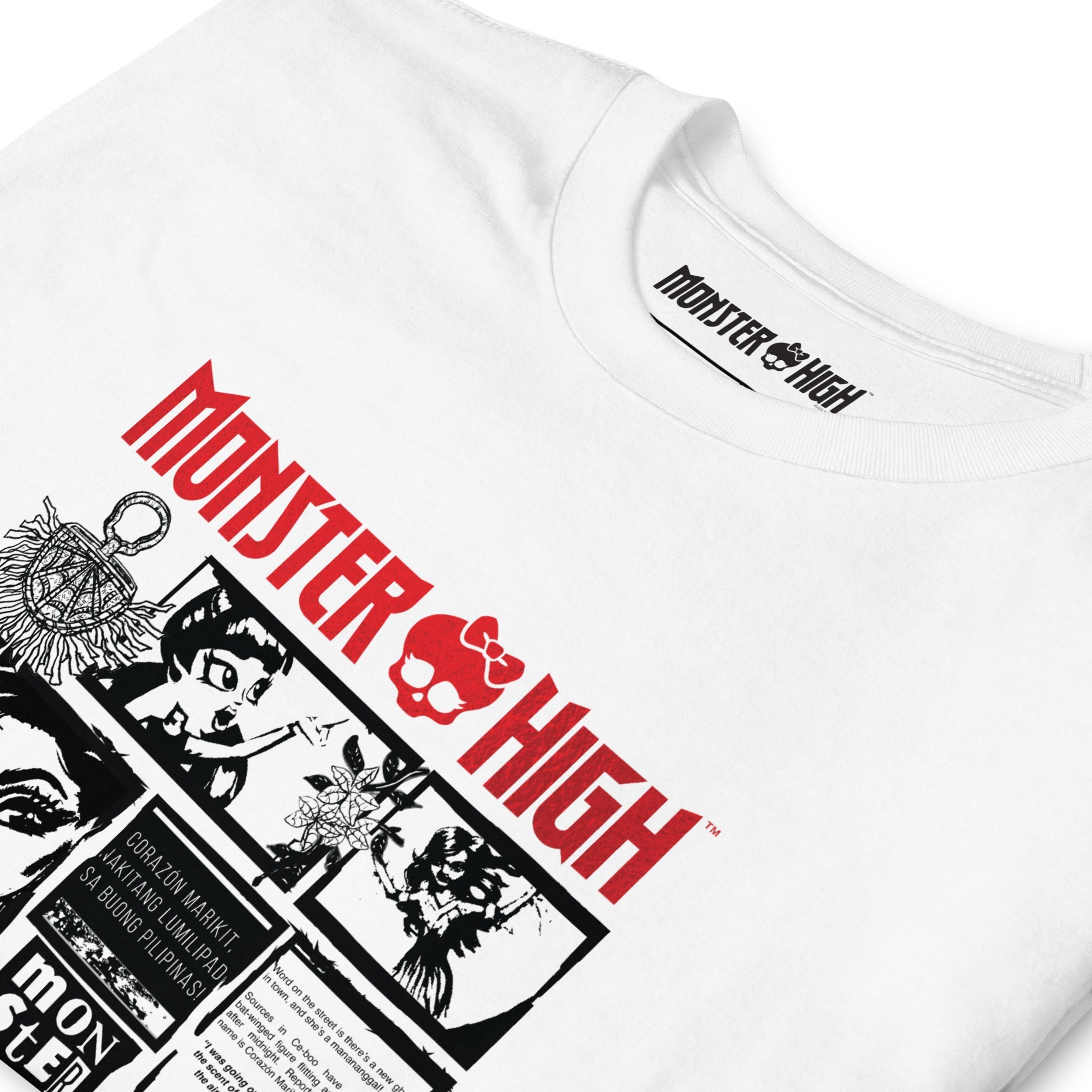 Monster High Corazon Marikit White T-Shirt