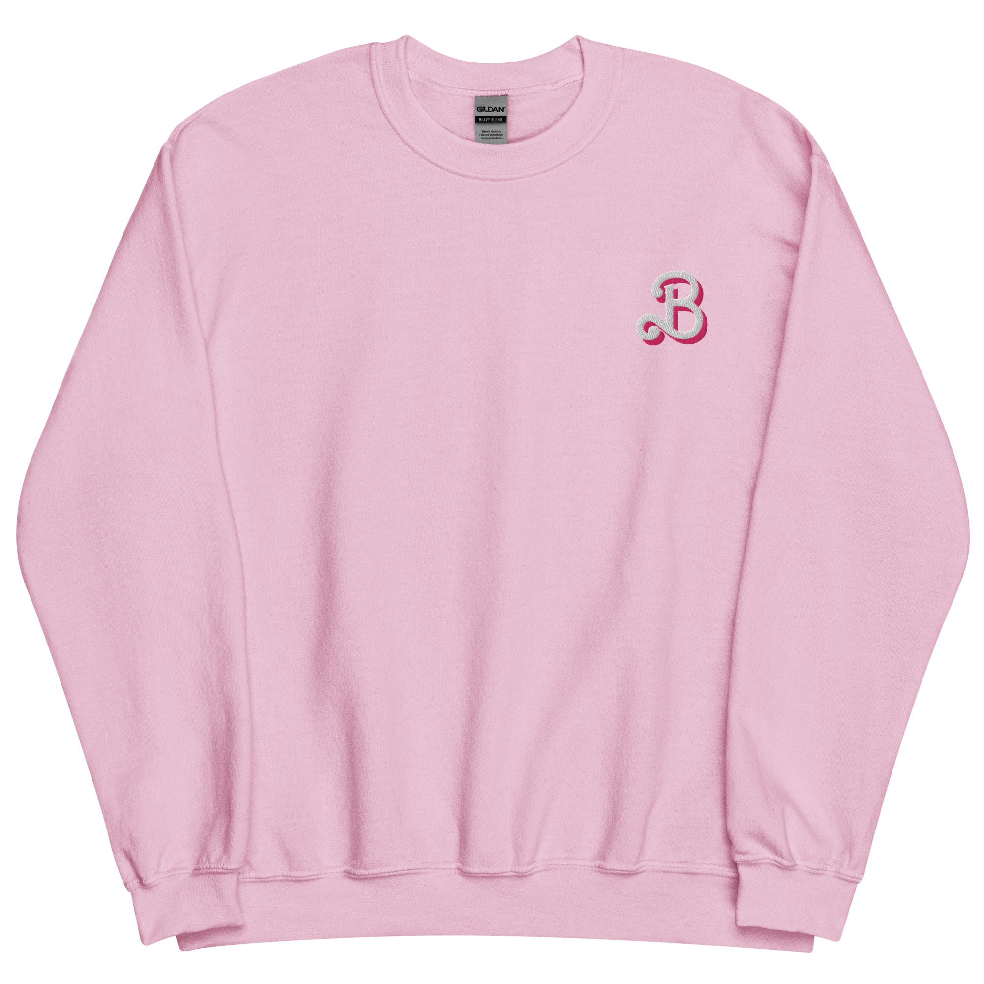 Barbie Still Plays with Barbie Dolls Pink Sweatshirt
