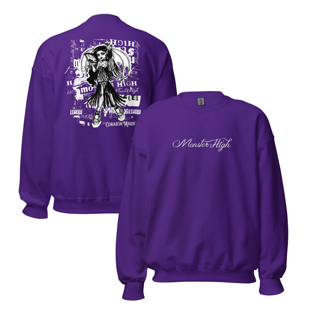 Monster High Corazon Marikit Purple Sweatshirt