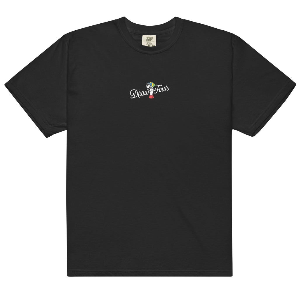 UNO Social Club Draw Four Black T-shirt