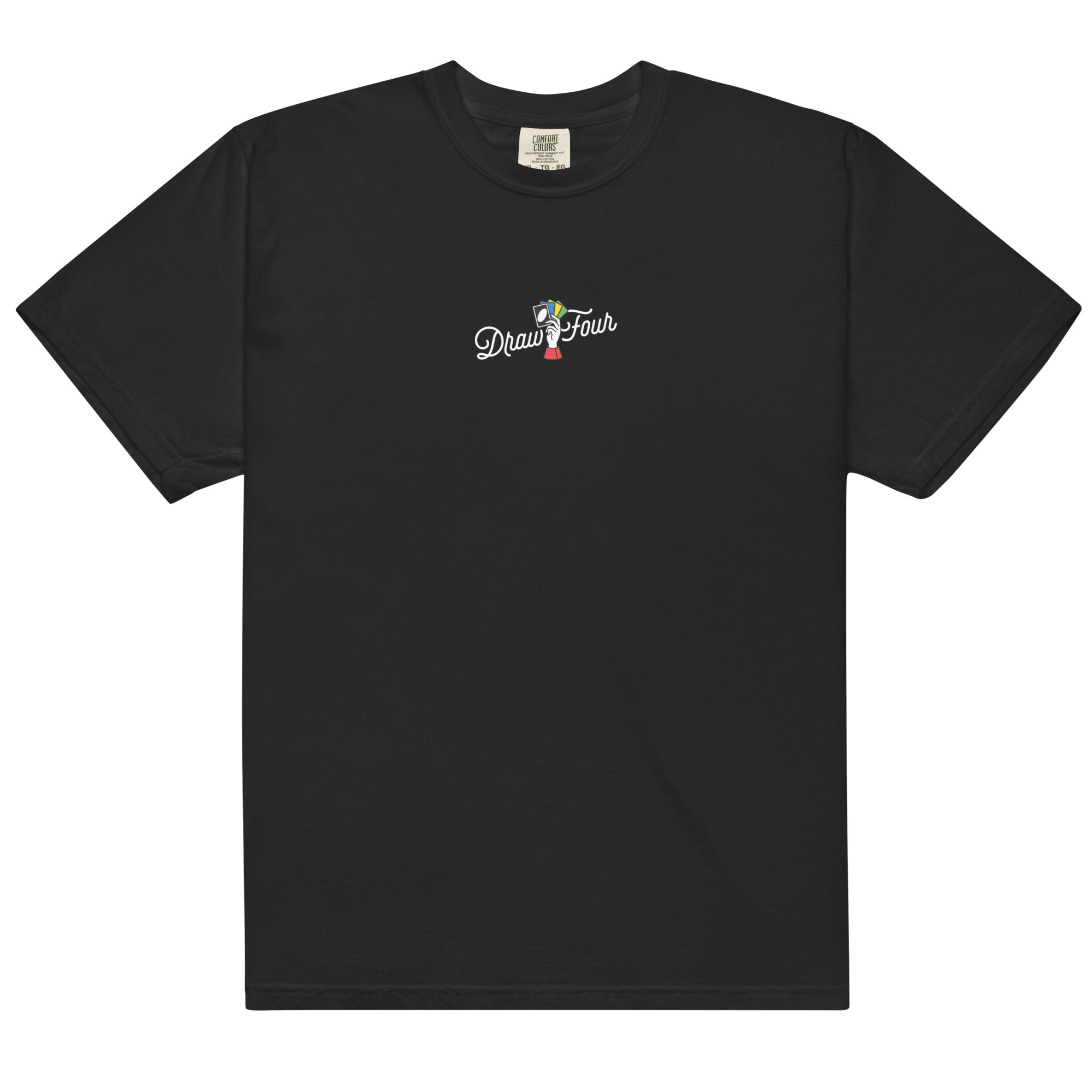 UNO Social Club Draw Four Black T-shirt