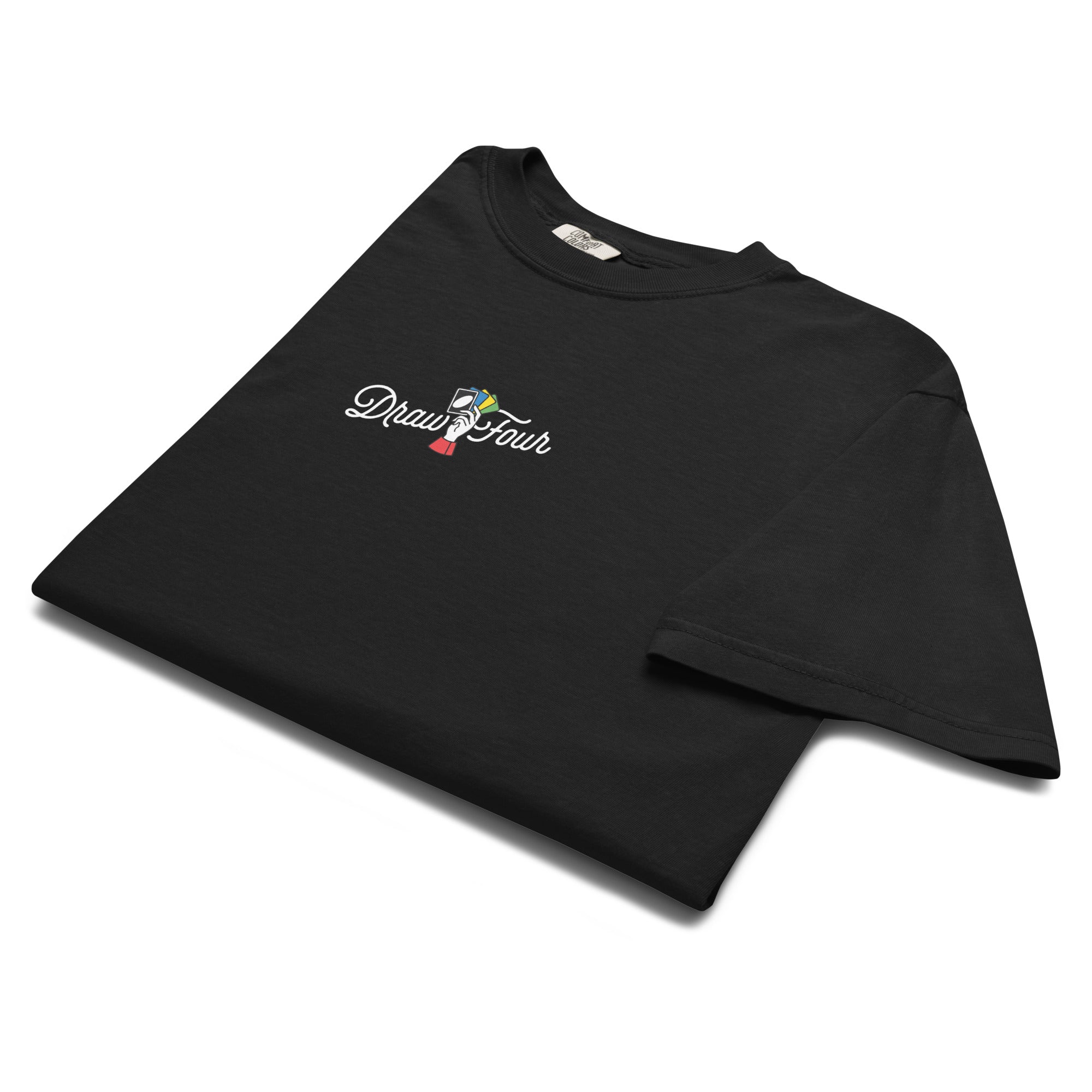 UNO Social Club Draw Four Black T-shirt