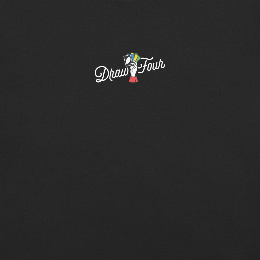 UNO Social Club Draw Four Black T-shirt