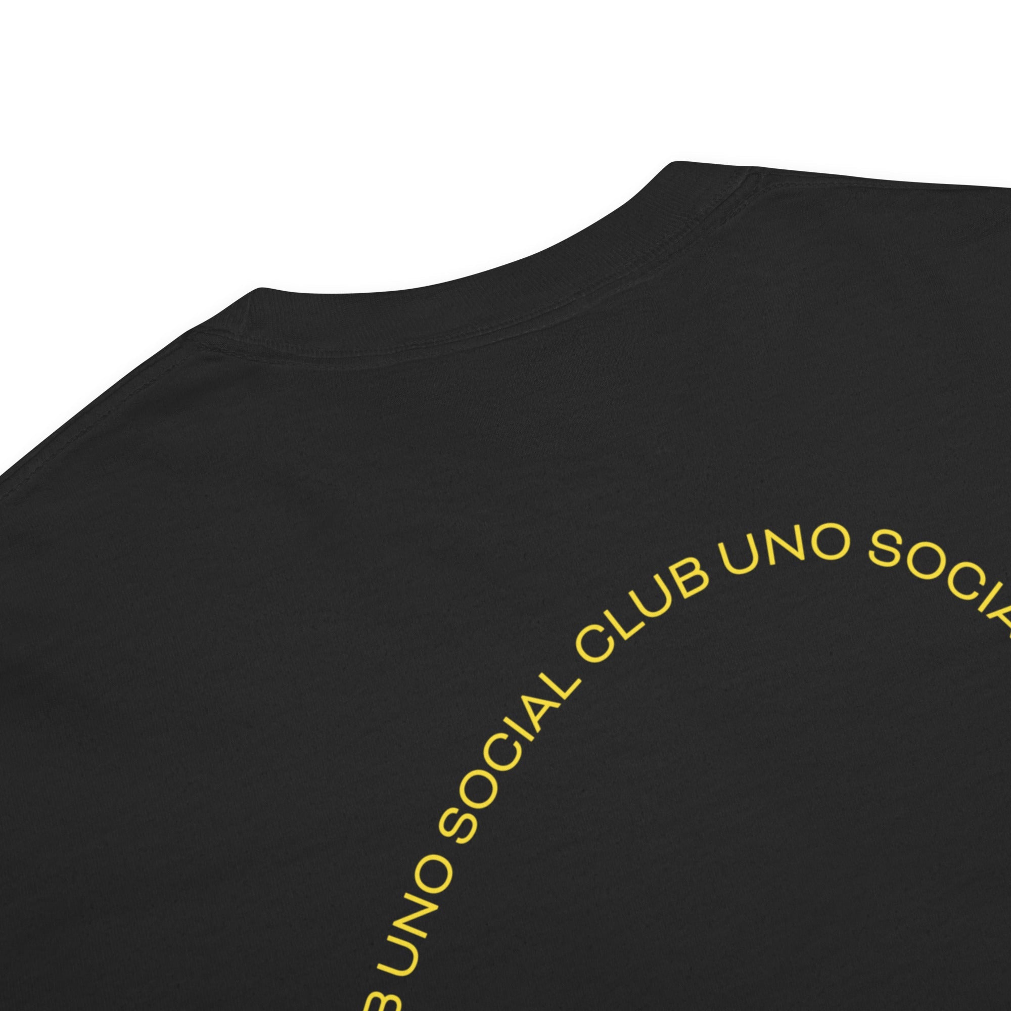 UNO Social Club Draw Four Black T-shirt