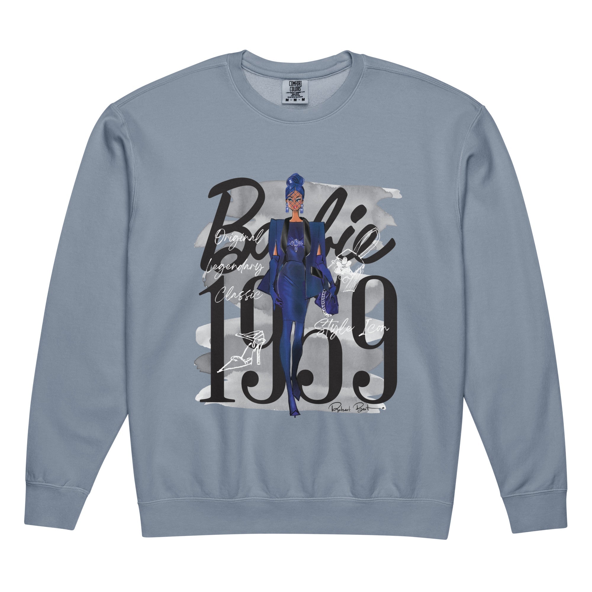 Barbie Artist Series Robert Best Blue Sweatshirt