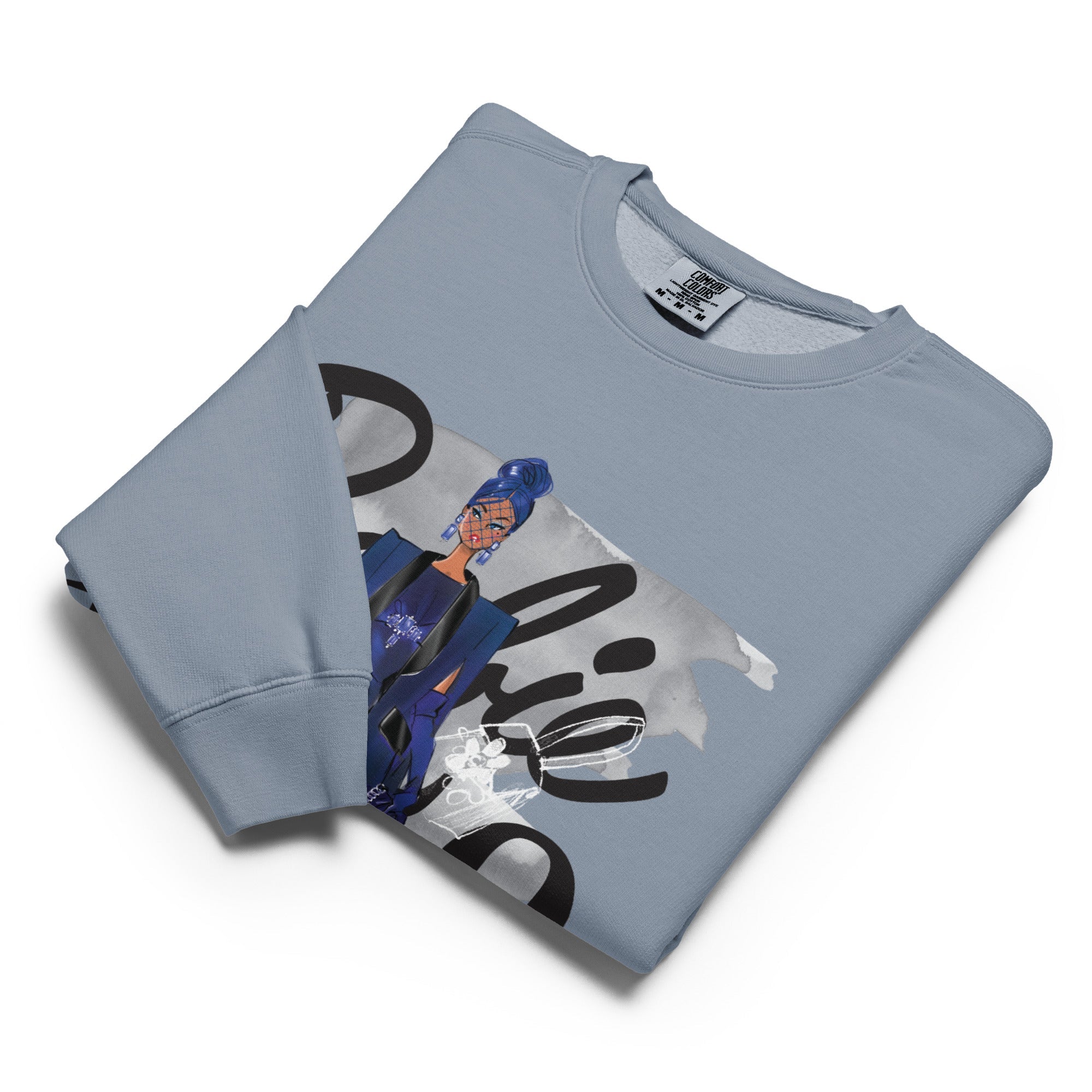 Barbie Artist Series Robert Best Blue Sweatshirt