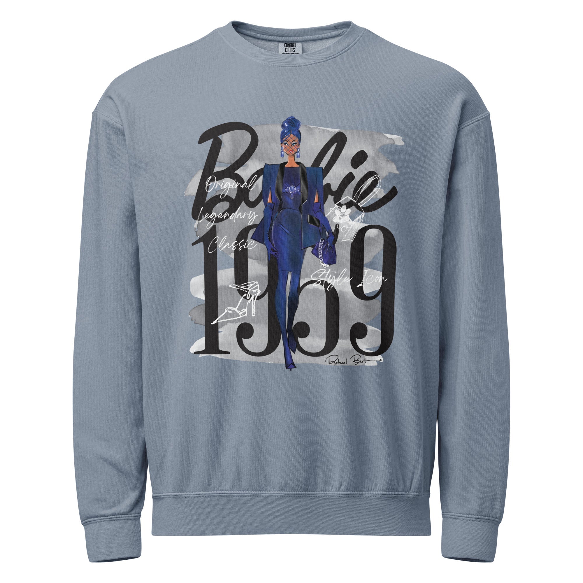 Barbie Artist Series Robert Best Blue Sweatshirt