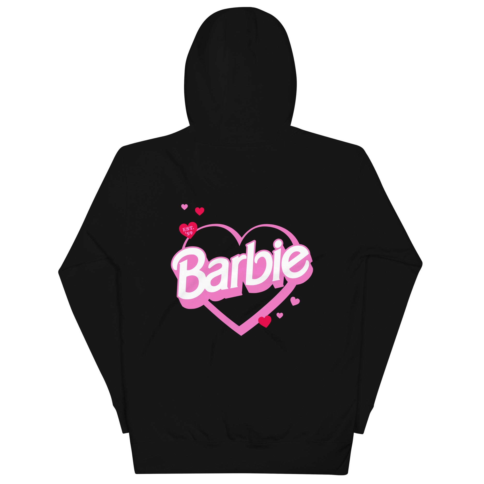 Barbie Embroidered Hearts Hoodie