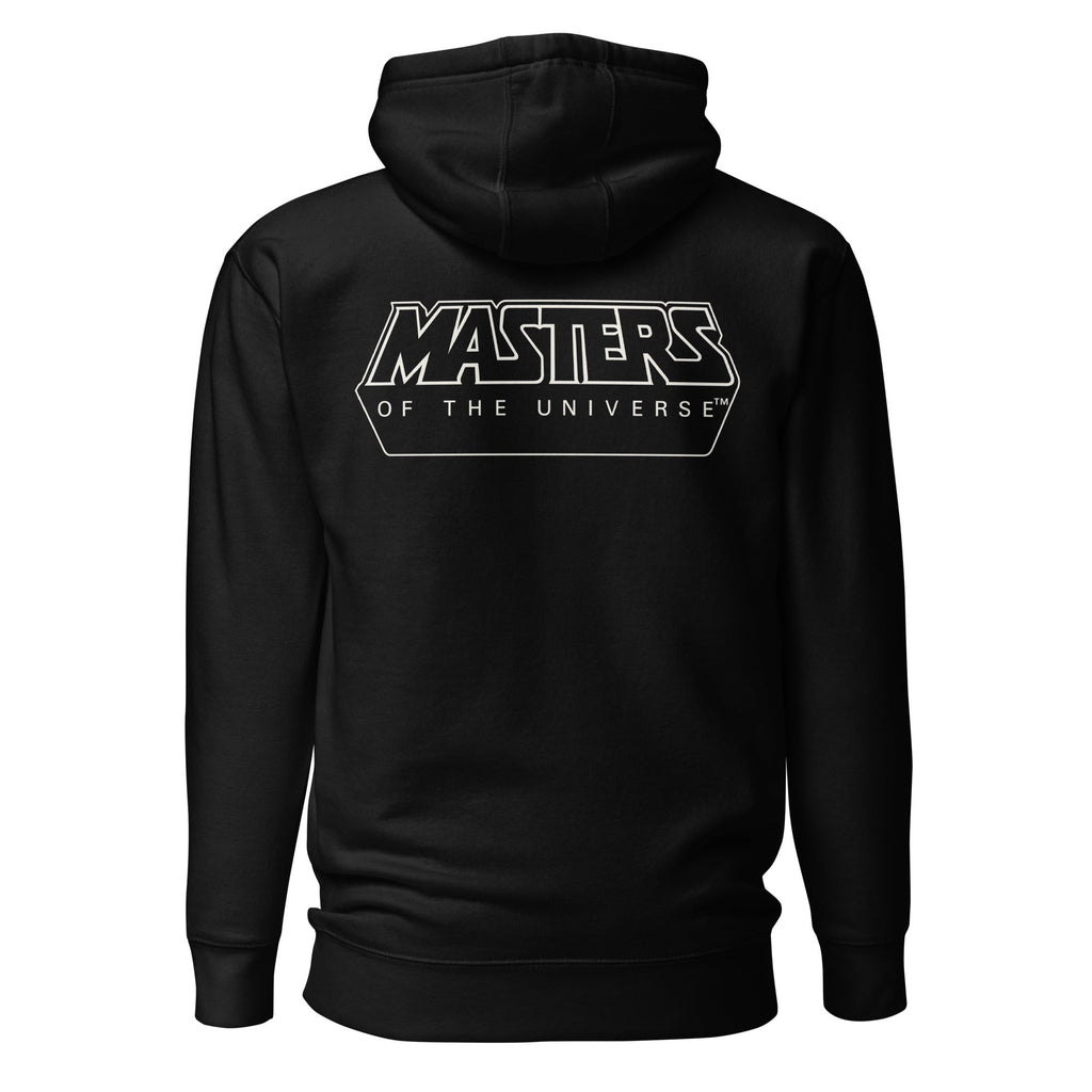Masters of the Universe Club Grayskull Black Embroidered Hoodie