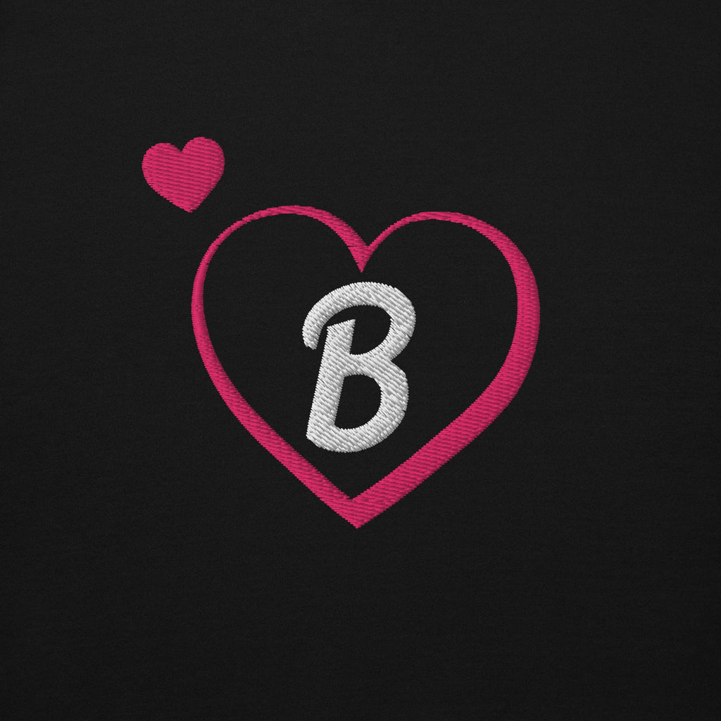 Barbie Embroidered Hearts Hoodie
