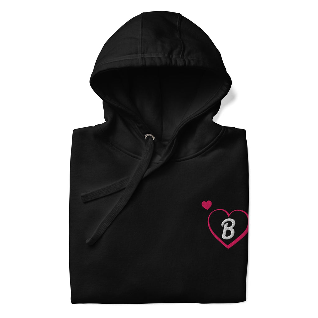 Barbie Embroidered Hearts Hoodie