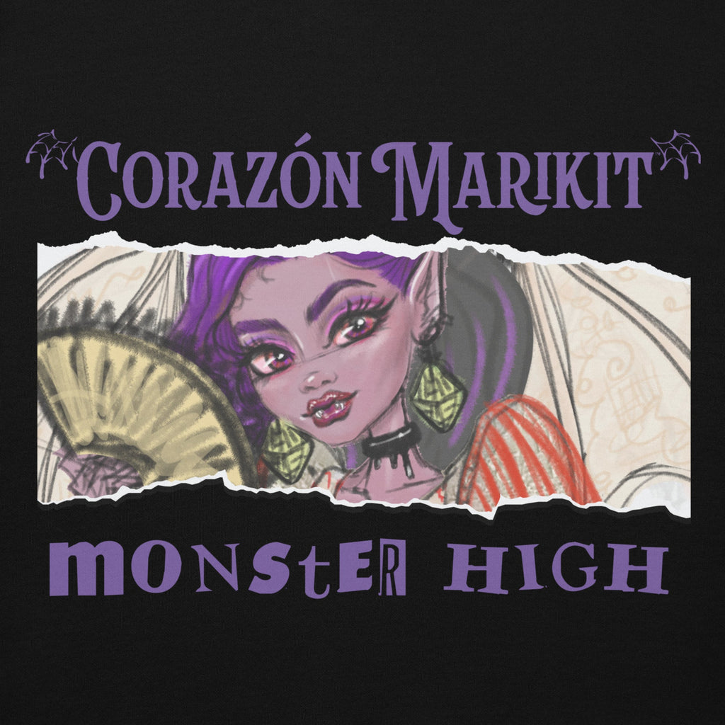 Monster High Corazon Marikit Black Hoodie