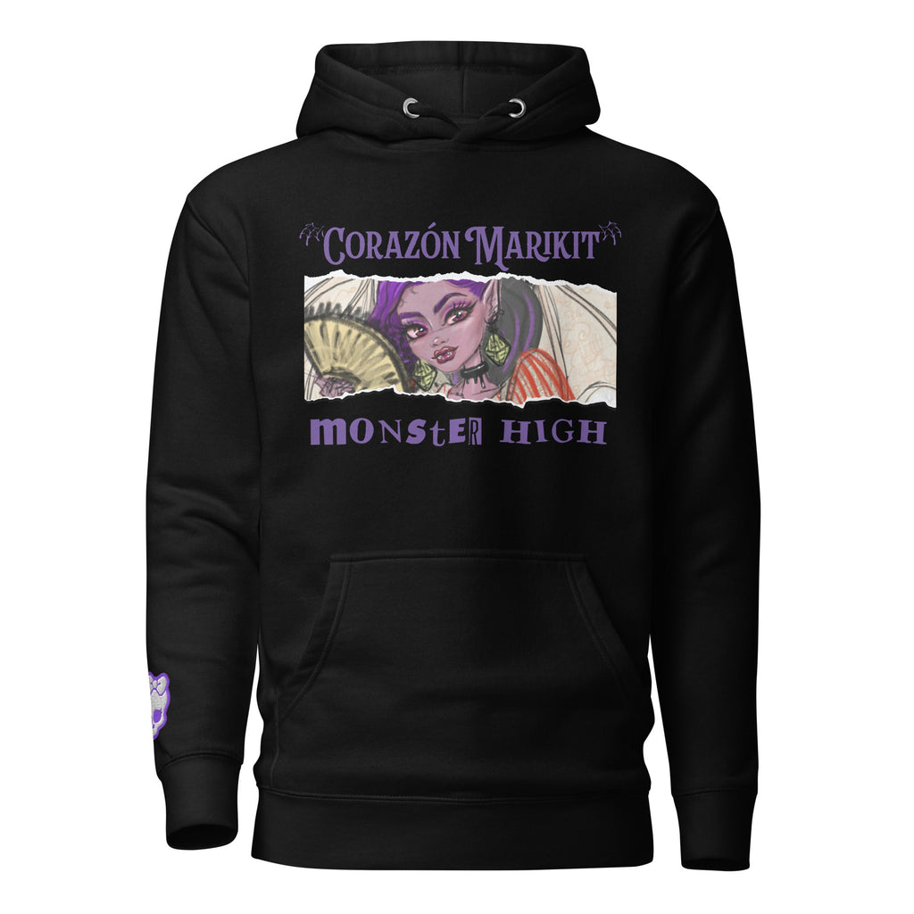 Monster High Corazon Marikit Black Hoodie