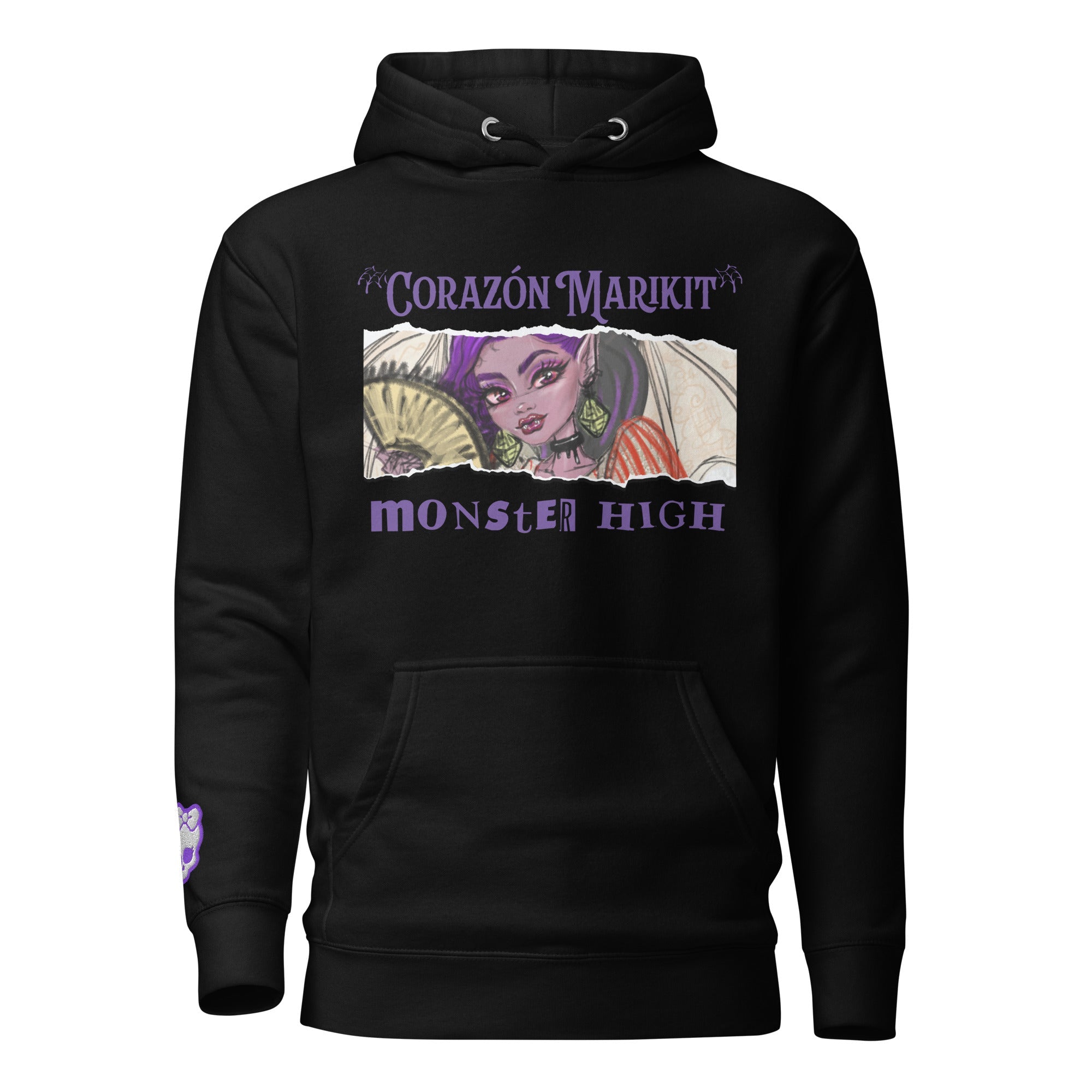 Monster High Corazon Marikit Black Hoodie