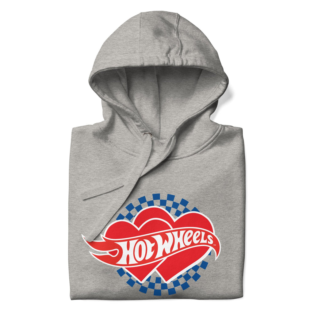Hot Wheel Checkered Hearts Hoodie