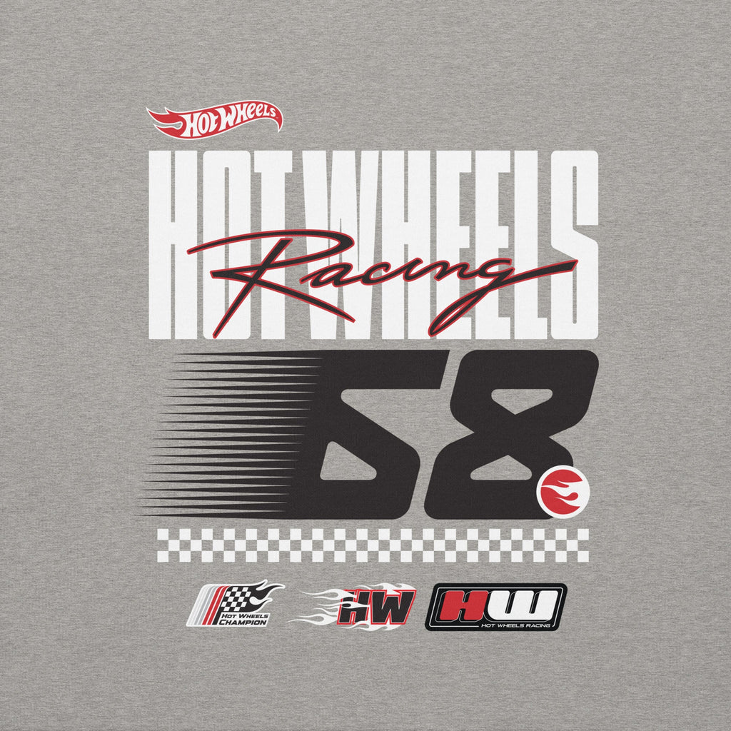Hot Wheels Racing Grey Hoodie