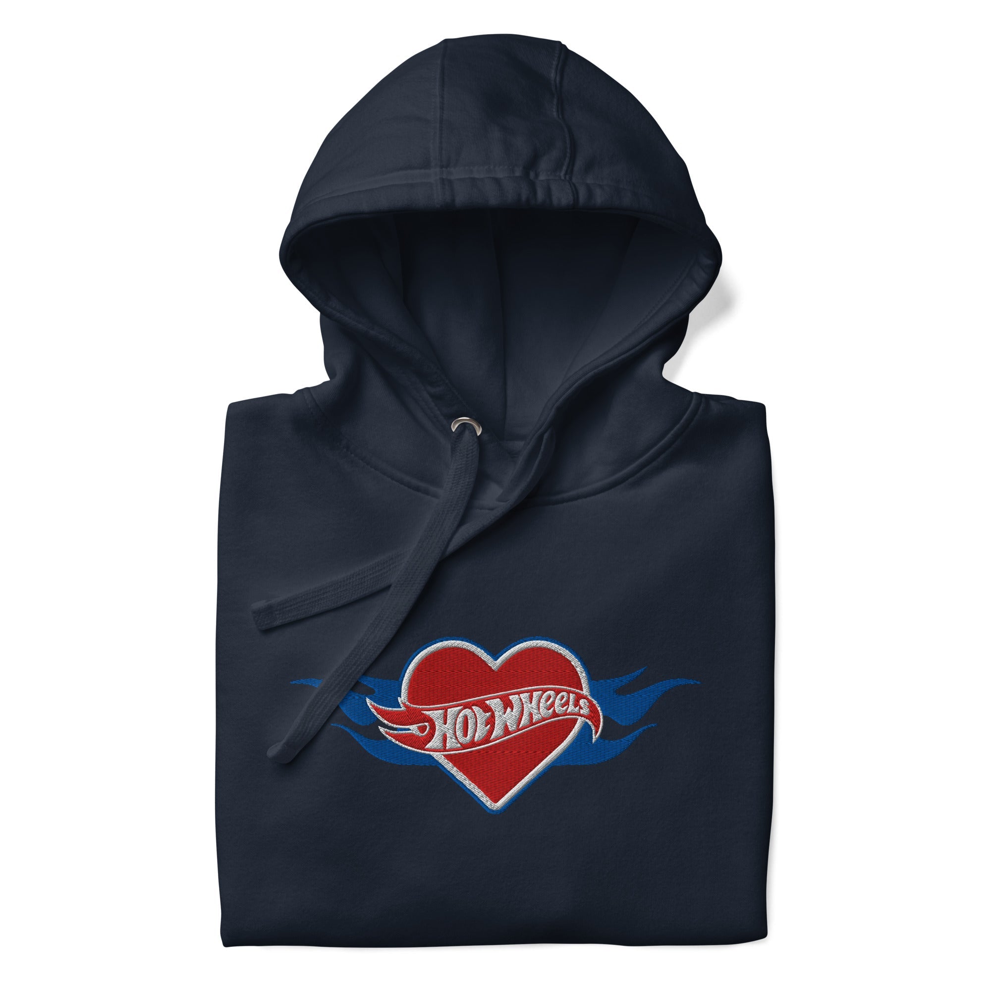 Hot Wheels Heart with Flame Hoodie