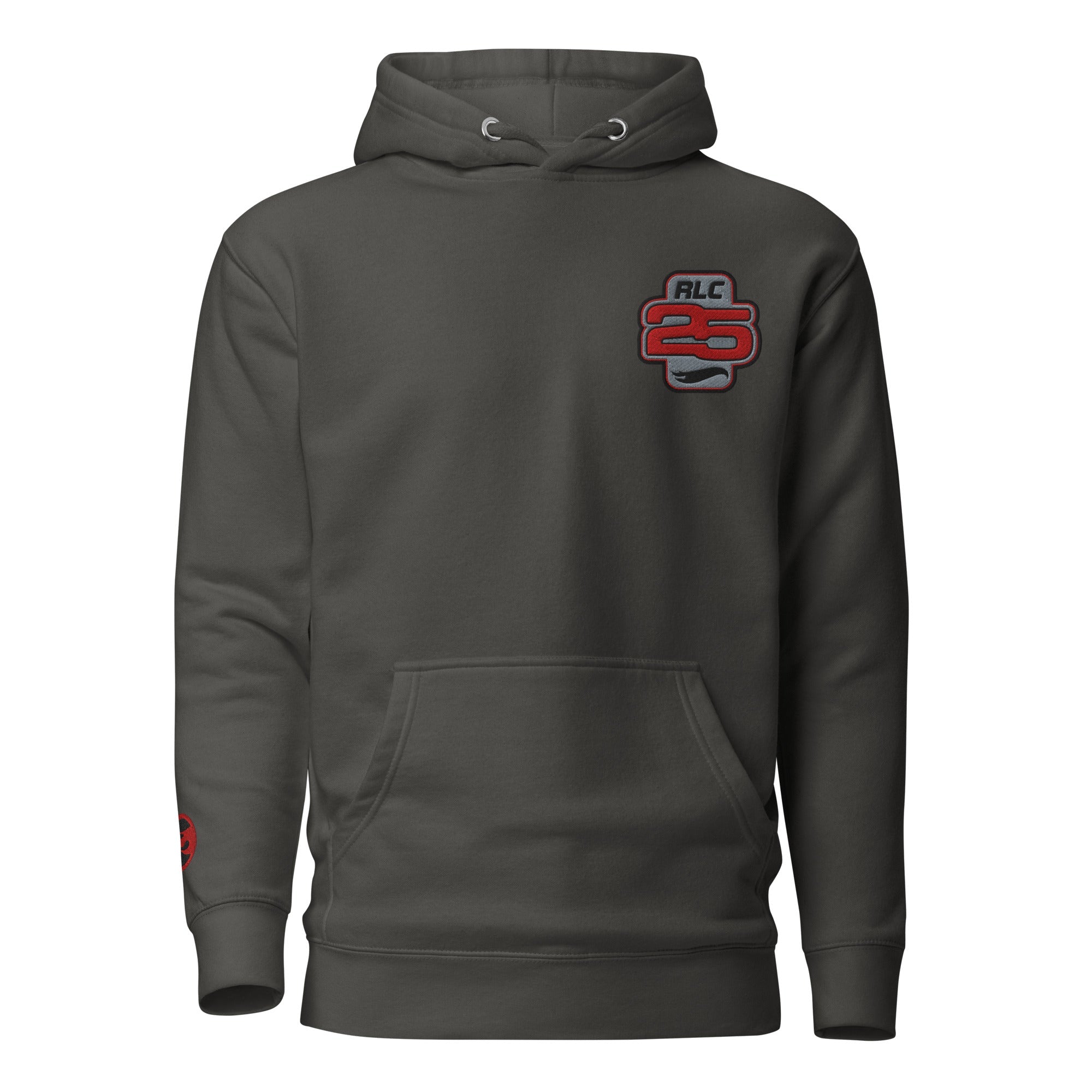 Hot Wheels 2025 RLC Membership Embroidered Grey Hoodie