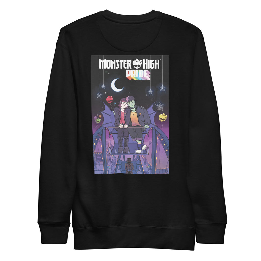 Monster High Pride Kieran & Spelldon Black Sweatshirt