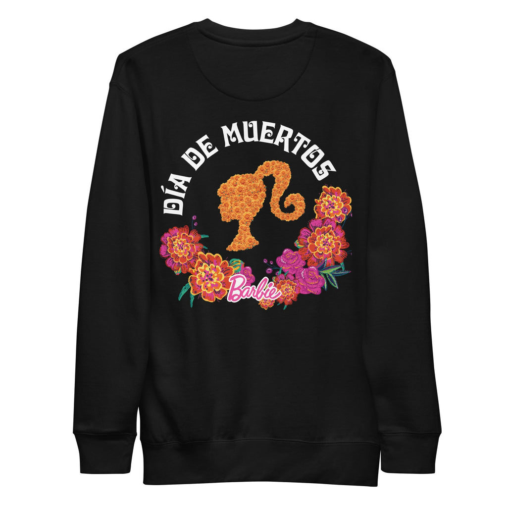 Barbie Día de Muertos Floral Black Sweatshirt