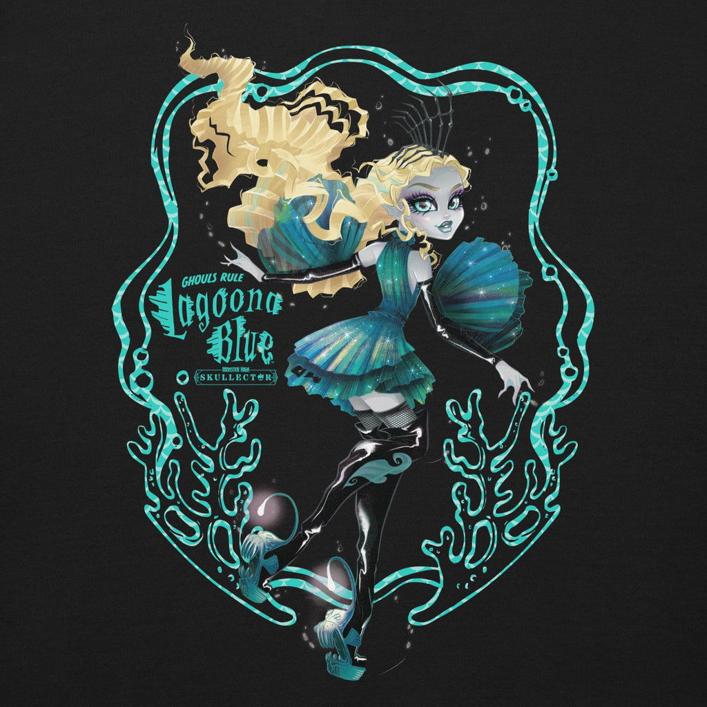 Monster High Lagoona Blue Black Sweatshirt