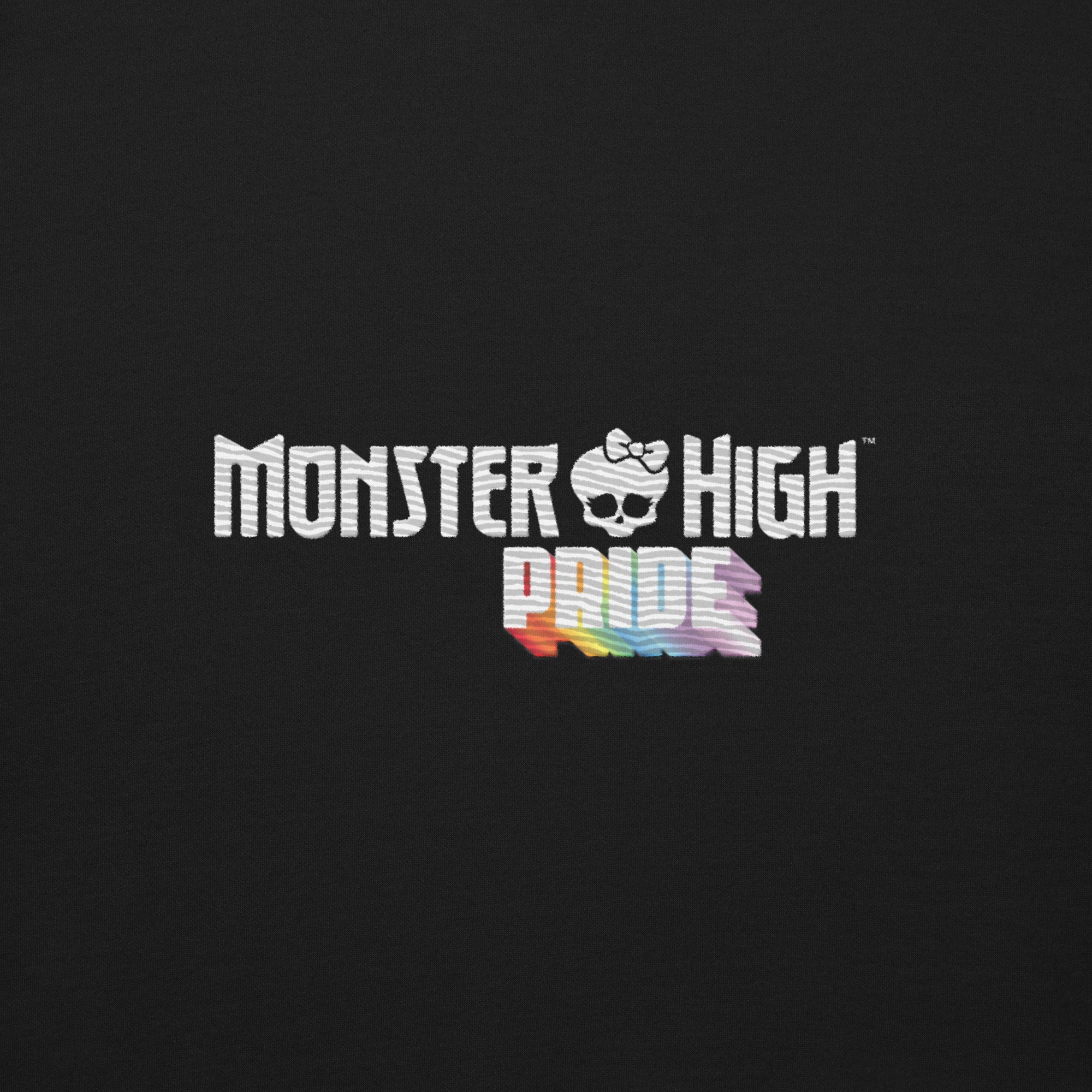 Monster High Pride Kieran & Spelldon Black Sweatshirt