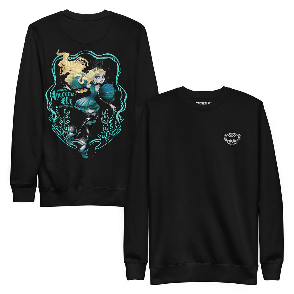 Monster High Lagoona Blue Black Sweatshirt