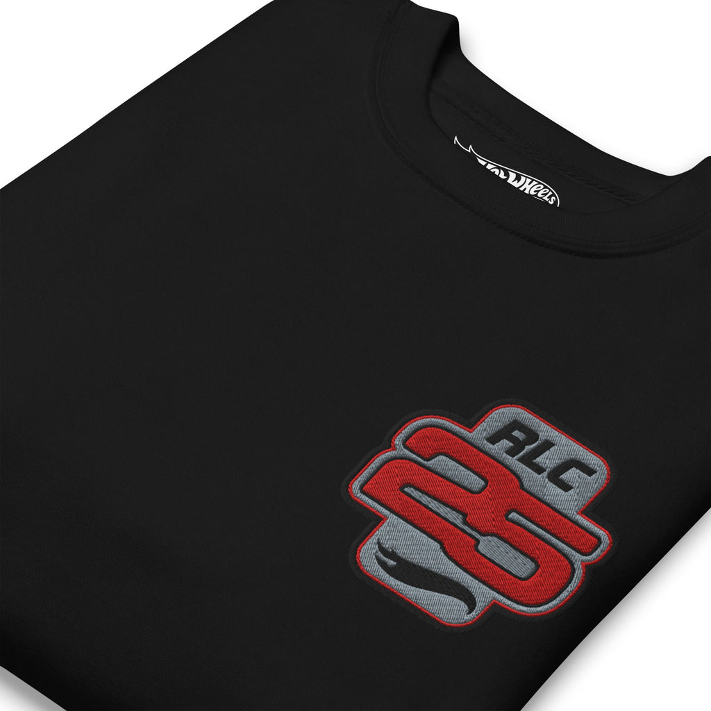Hot Wheels 2025 RLC Membership Embroidered Black Sweatshirt