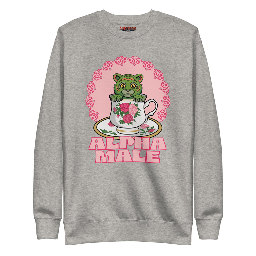 Masters of the Universe Movie Cringer Teacup Gray Sweatshirt