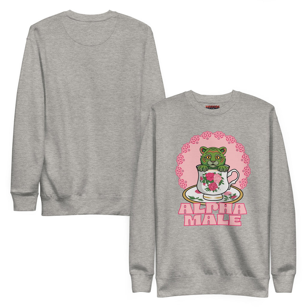 Masters of the Universe Movie Cringer Teacup Gray Sweatshirt