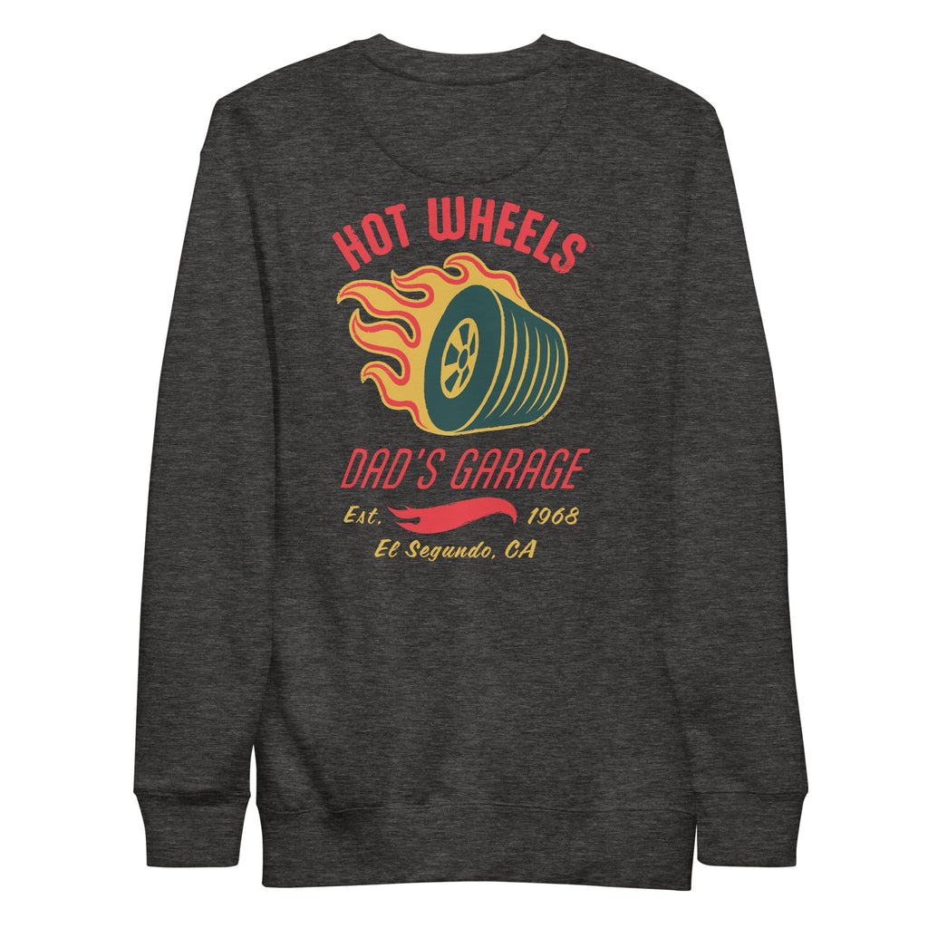 Hot Wheels Dad's Garage Grey Sweatshirt