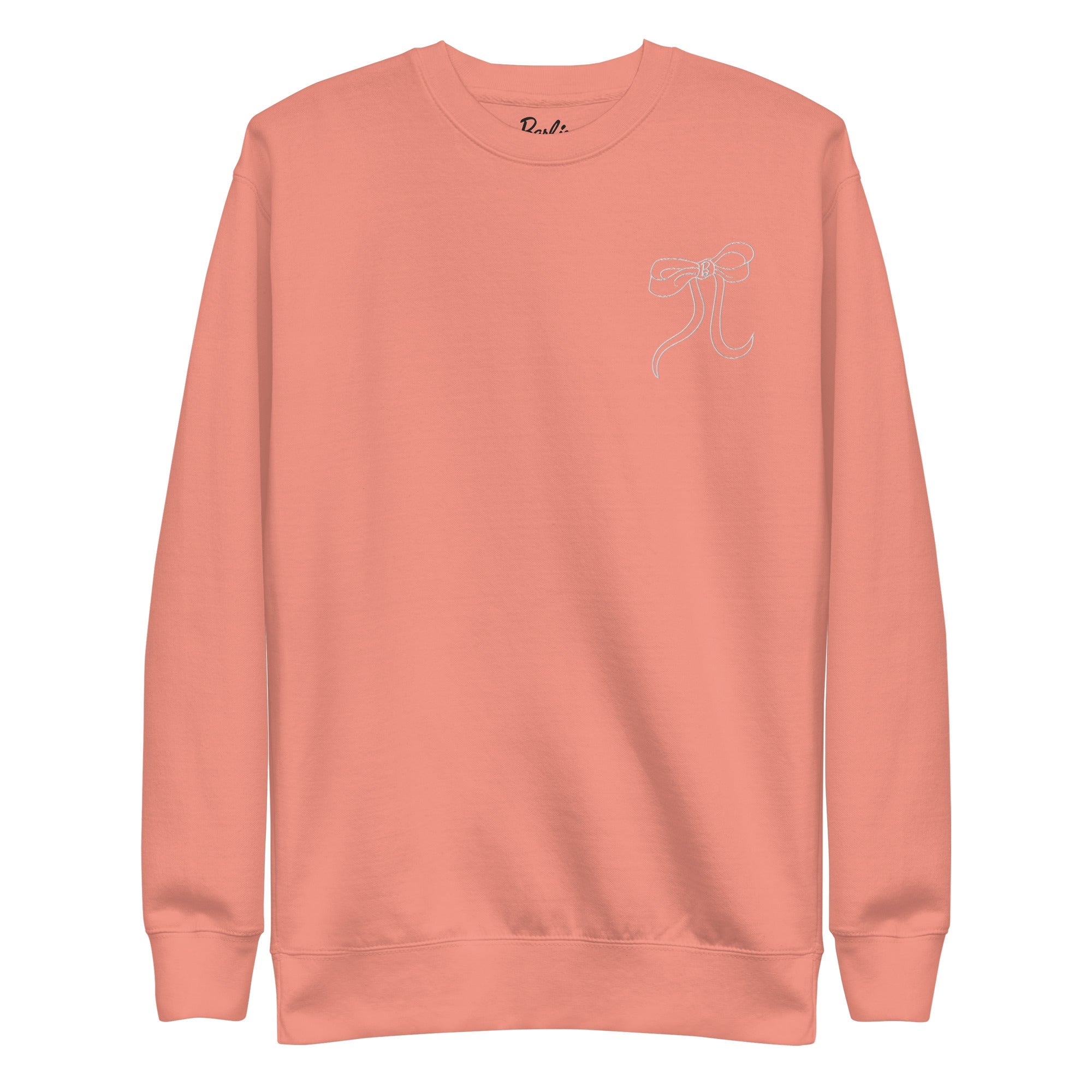 Barbie Peaches 'n Cream Embroidered Peach Sweatshirt